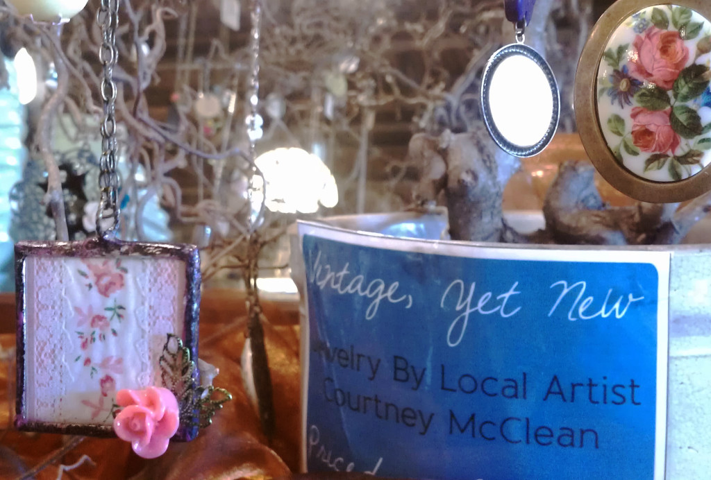 “Vintage, yet new” describes Old Town, a revitalized neighborhood on Lansing’s north side, and jewelry you’ll find there by local artist Courtney McClean