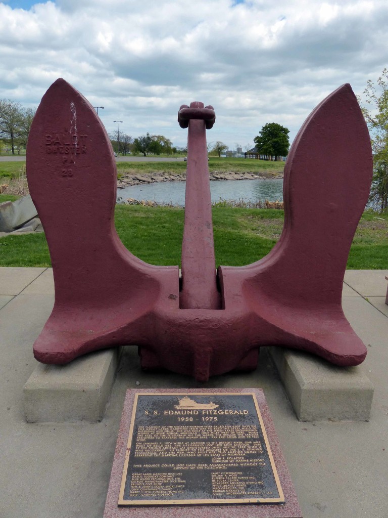 Anchor of the SS Edmund Fitzgerald, Dossin Museum, Detroit