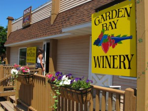 The tasting room is in beautiful downtown Munising