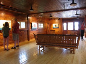 Learn the island's history at the attractive visitor center at Williams Landing