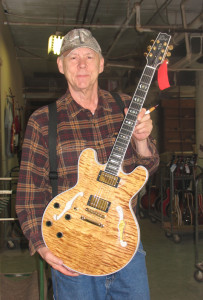 Musician Ren Wall worked for Gibson and continues at Heritage Guitar