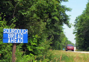 I couldn't resist the simple roadside sign and had to stop at the bakery