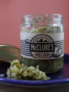 A little of this crisp, zippy and natural relish goes a long way