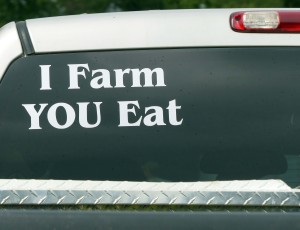 A truck at Kirklin Farm, one of the Food Dance food sources