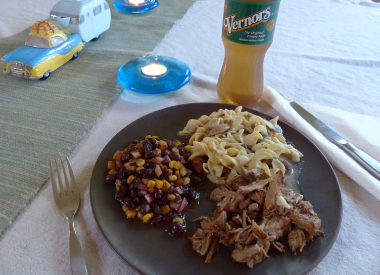 The Original Ginger Ale makes a nice sauce for country style pork ribs